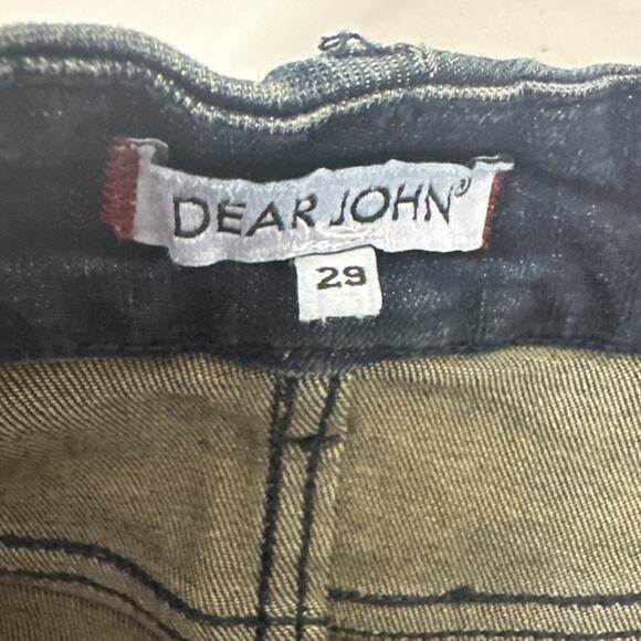 Dear John Jeans Womens 29 Blue Gisele High Rise Skinny Stretch Comfort Highmore - Picture 7 of 15